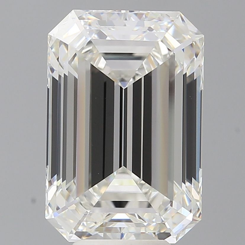 7.57 ct. emerald Lab Grown Diamond front image