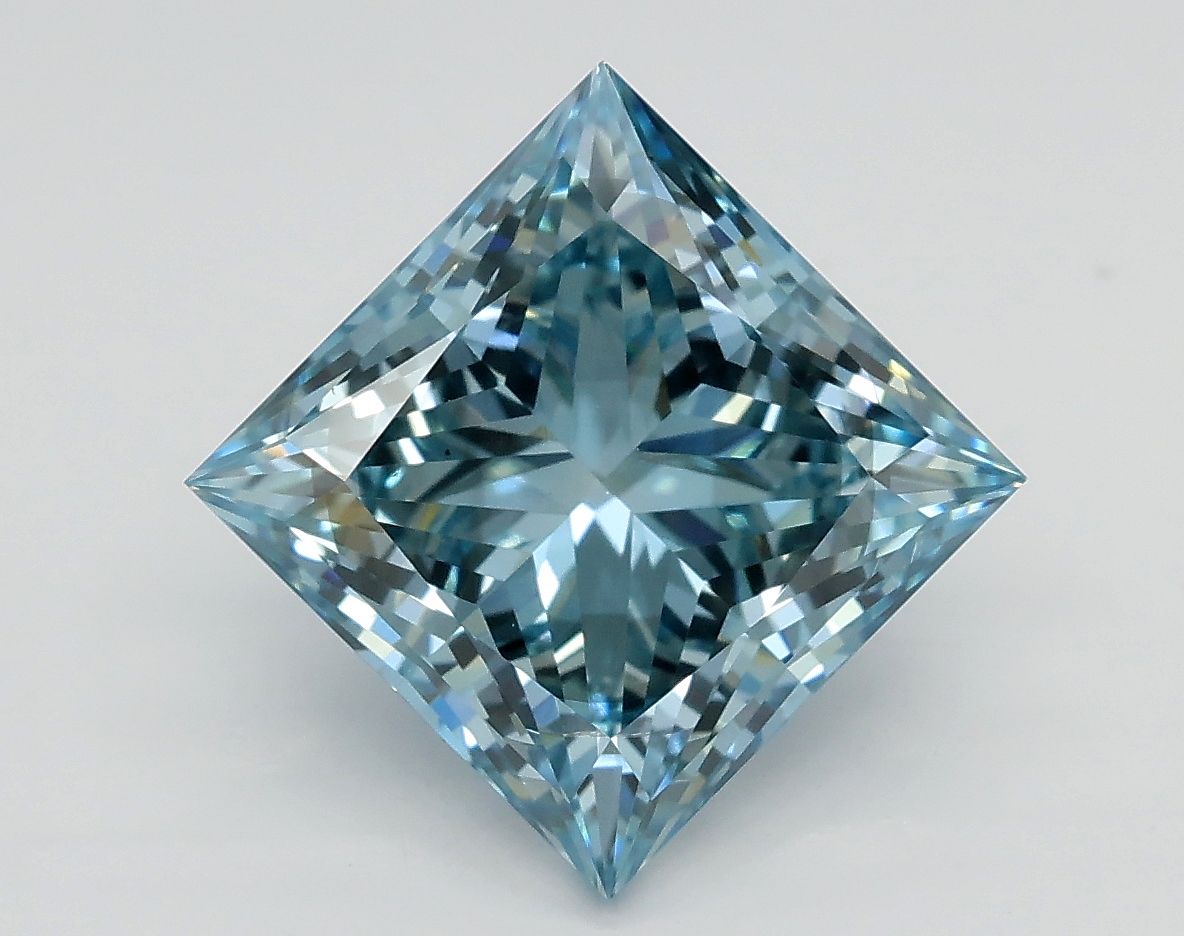 3.21 ct. princess Lab Grown Diamond front image