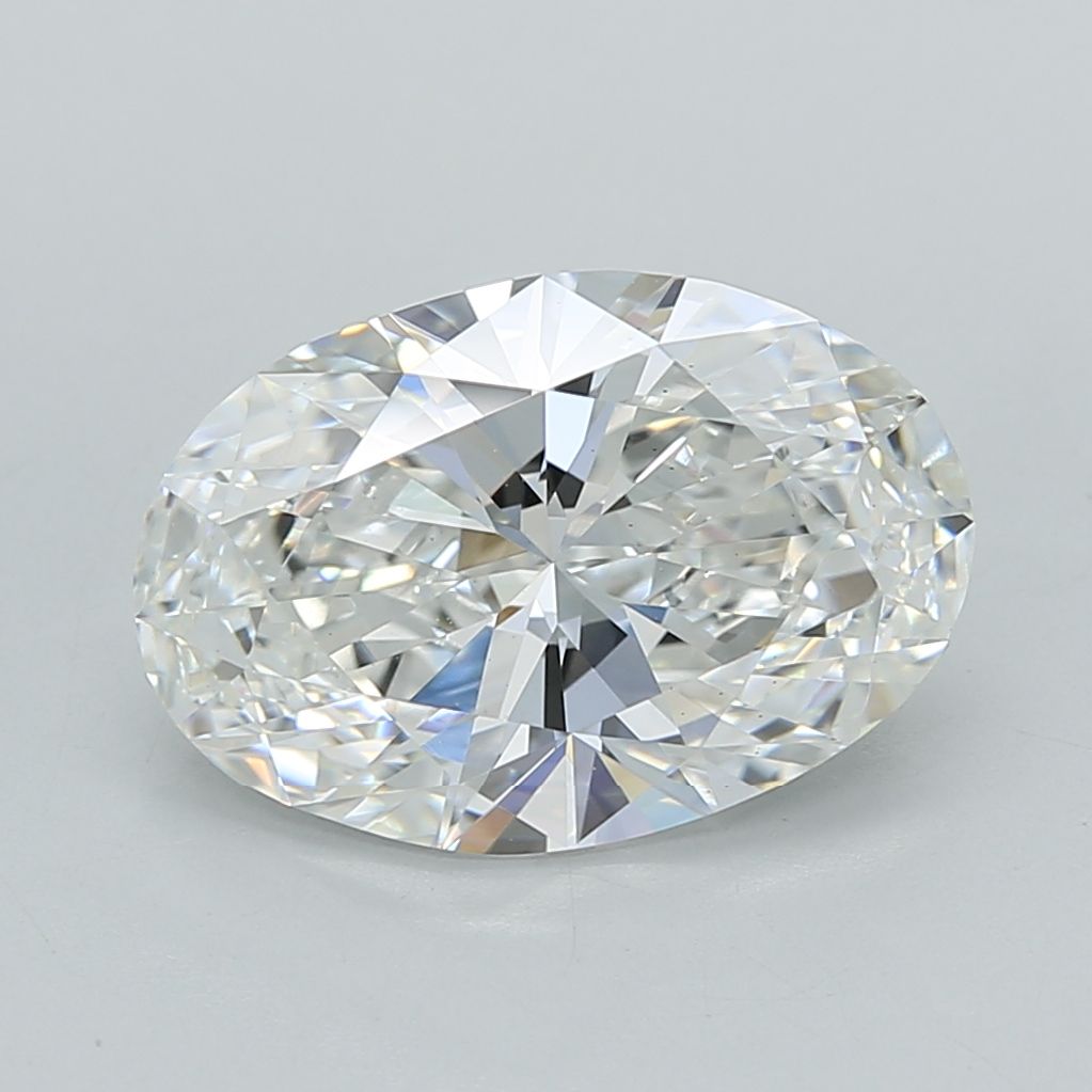 3.05 ct. oval Lab Grown Diamond front image