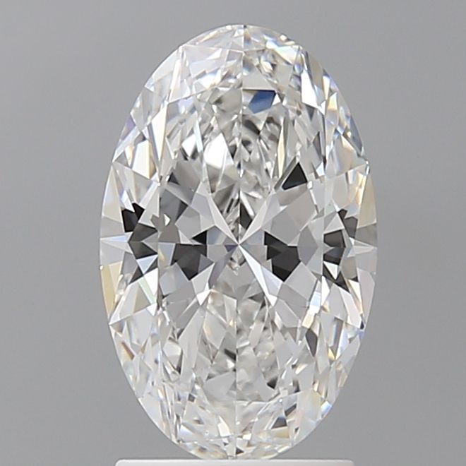 2.02 ct. oval Lab Grown Diamond front image