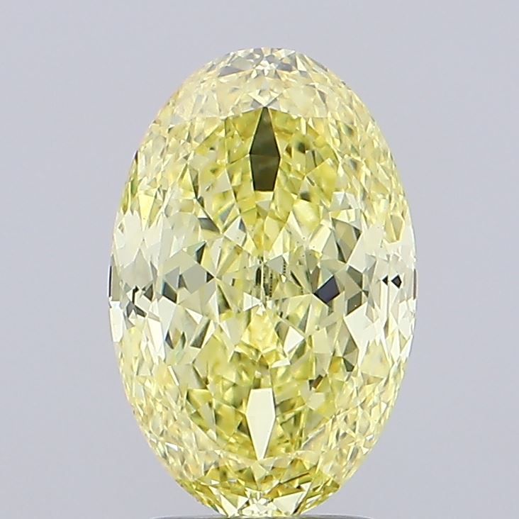 3.40 ct. oval Lab Grown Diamond front image