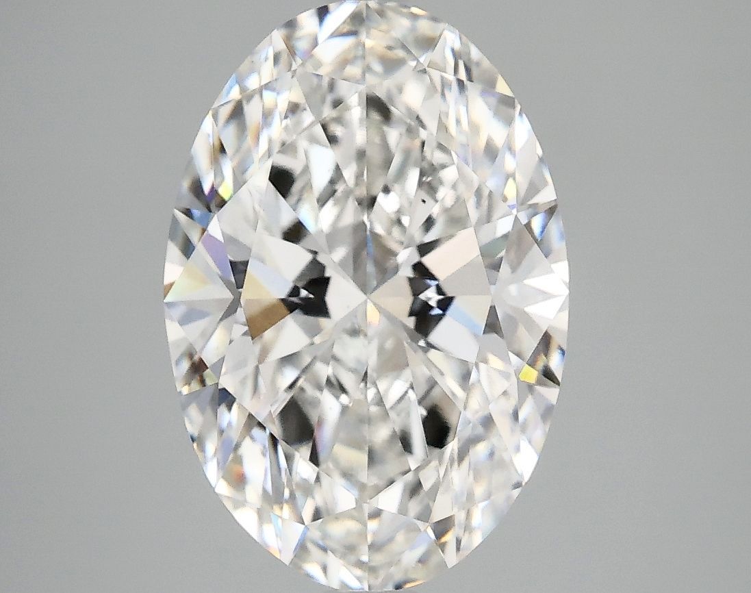 3.88 ct. oval Lab Grown Diamond front image