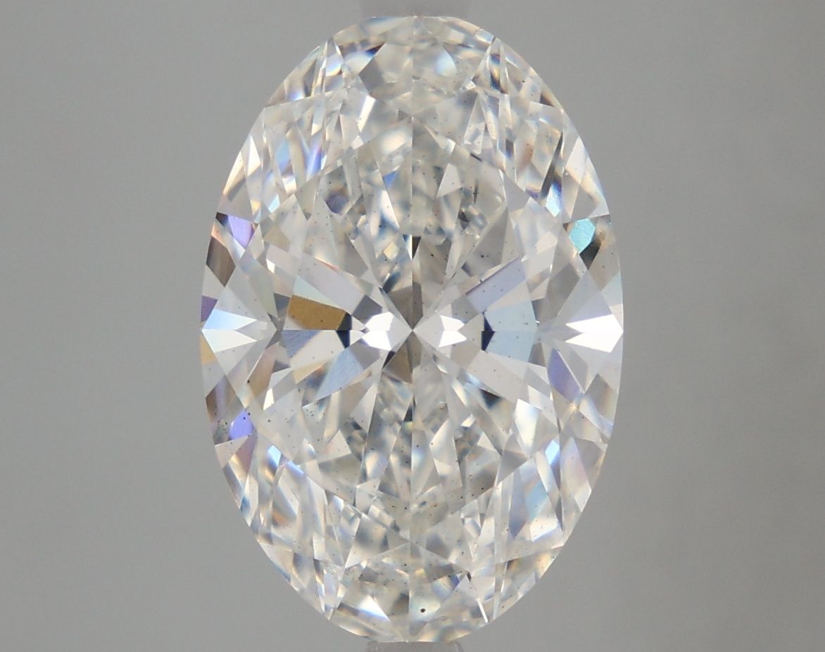 5.07 ct. oval Lab Grown Diamond front image