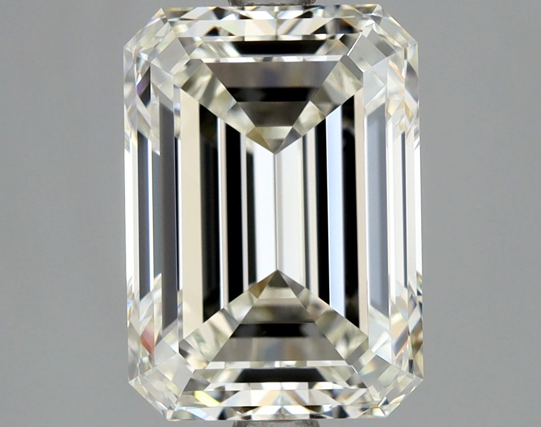 3.01 Carat Emerald Diamond J IF