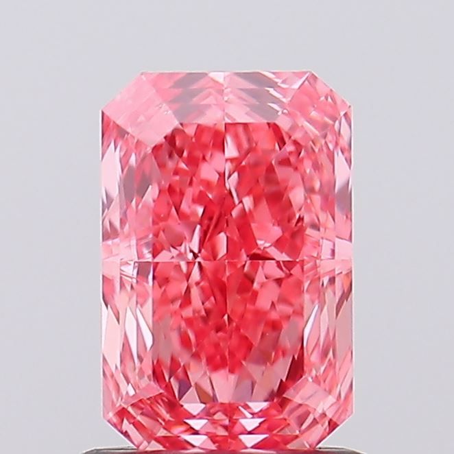 1.16 carat fancy vivid pink VS1 EX Cut IGI radiant diamond