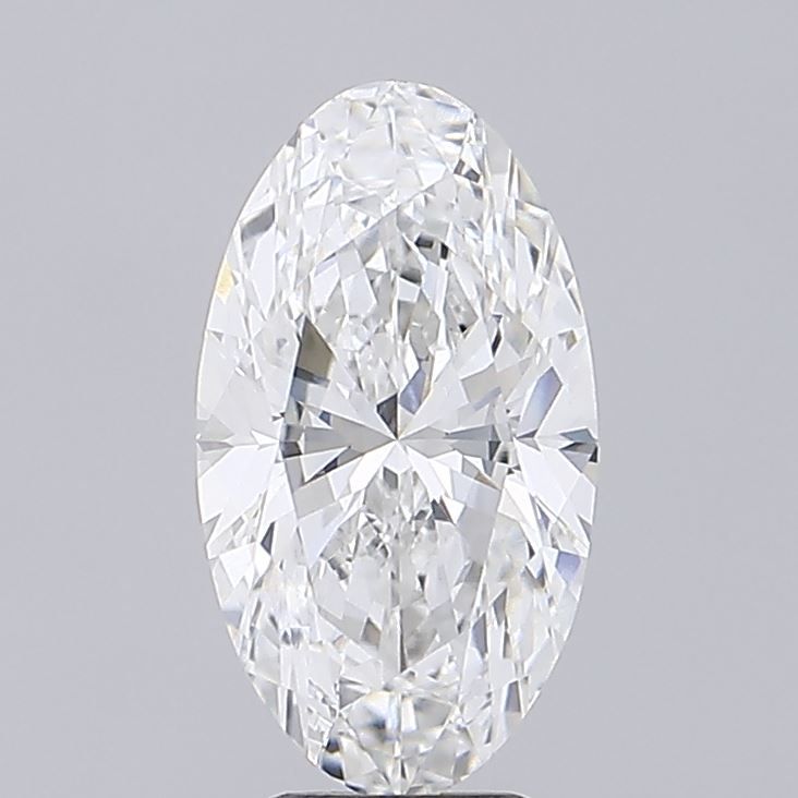 3.41 ct. oval Lab Grown Diamond front image
