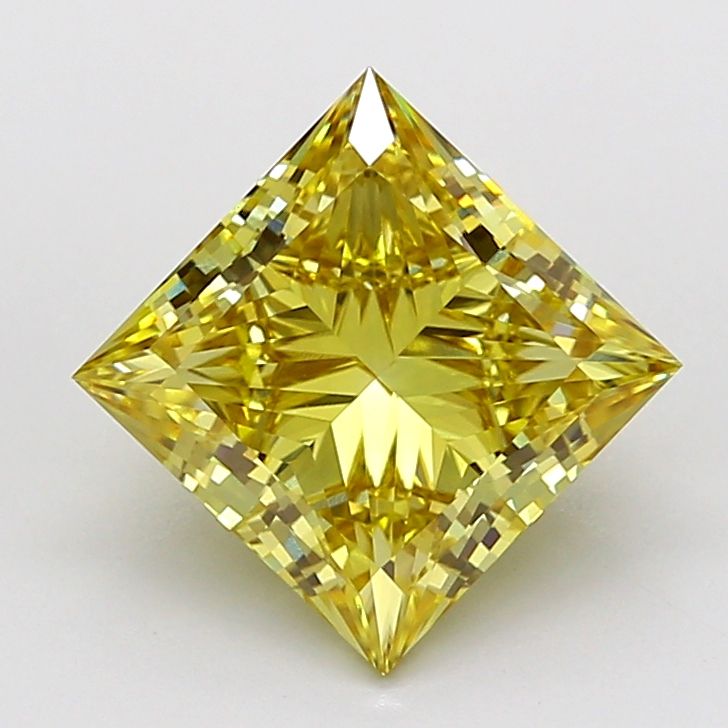 4.31 ct. princess Lab Grown Diamond front image