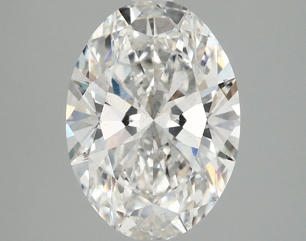 2.82 ct. oval Lab Grown Diamond front image
