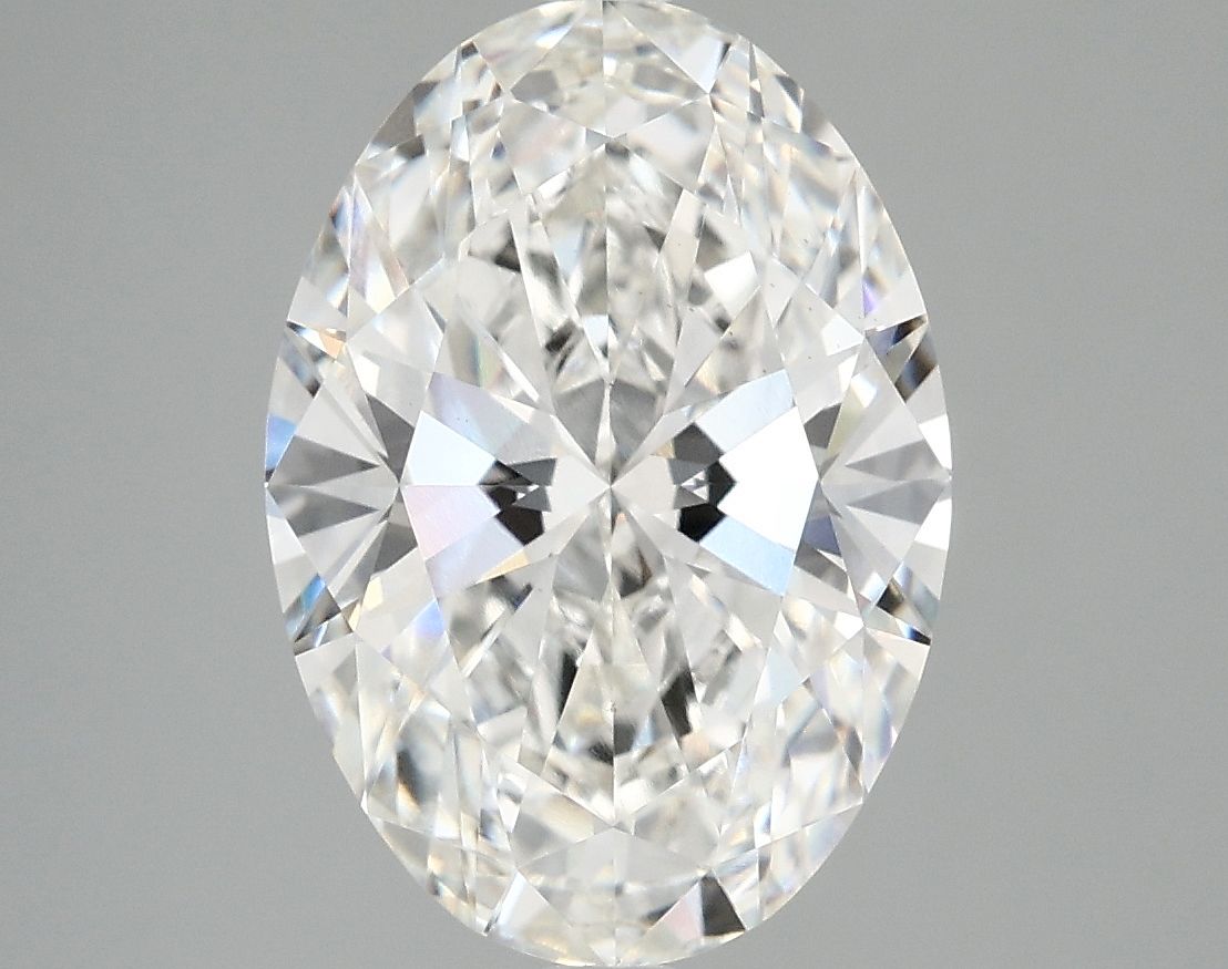 4.10 ct. oval Lab Grown Diamond front image