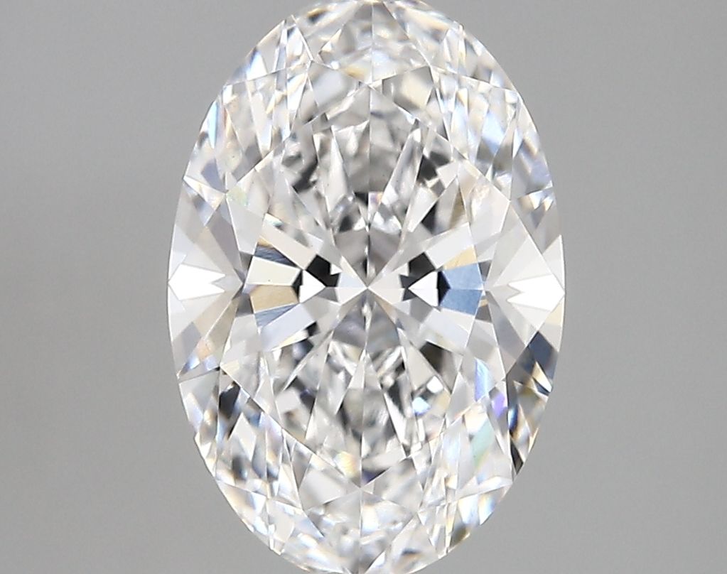 2.92 ct. oval Lab Grown Diamond front image