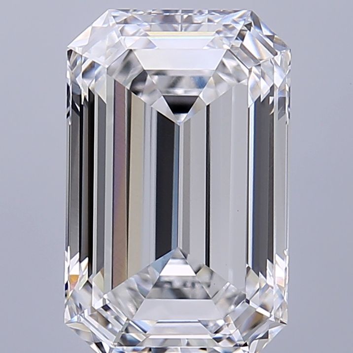 2.74 ct. emerald Lab Grown Diamond front image