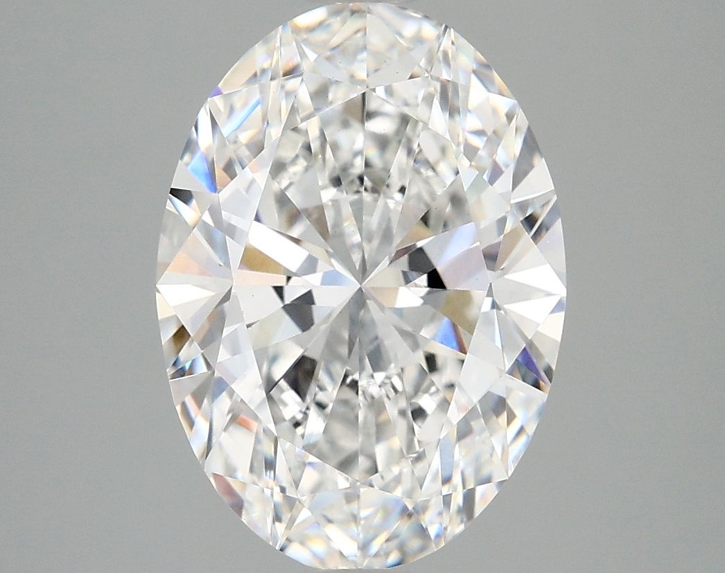 3.83 ct. oval Lab Grown Diamond front image