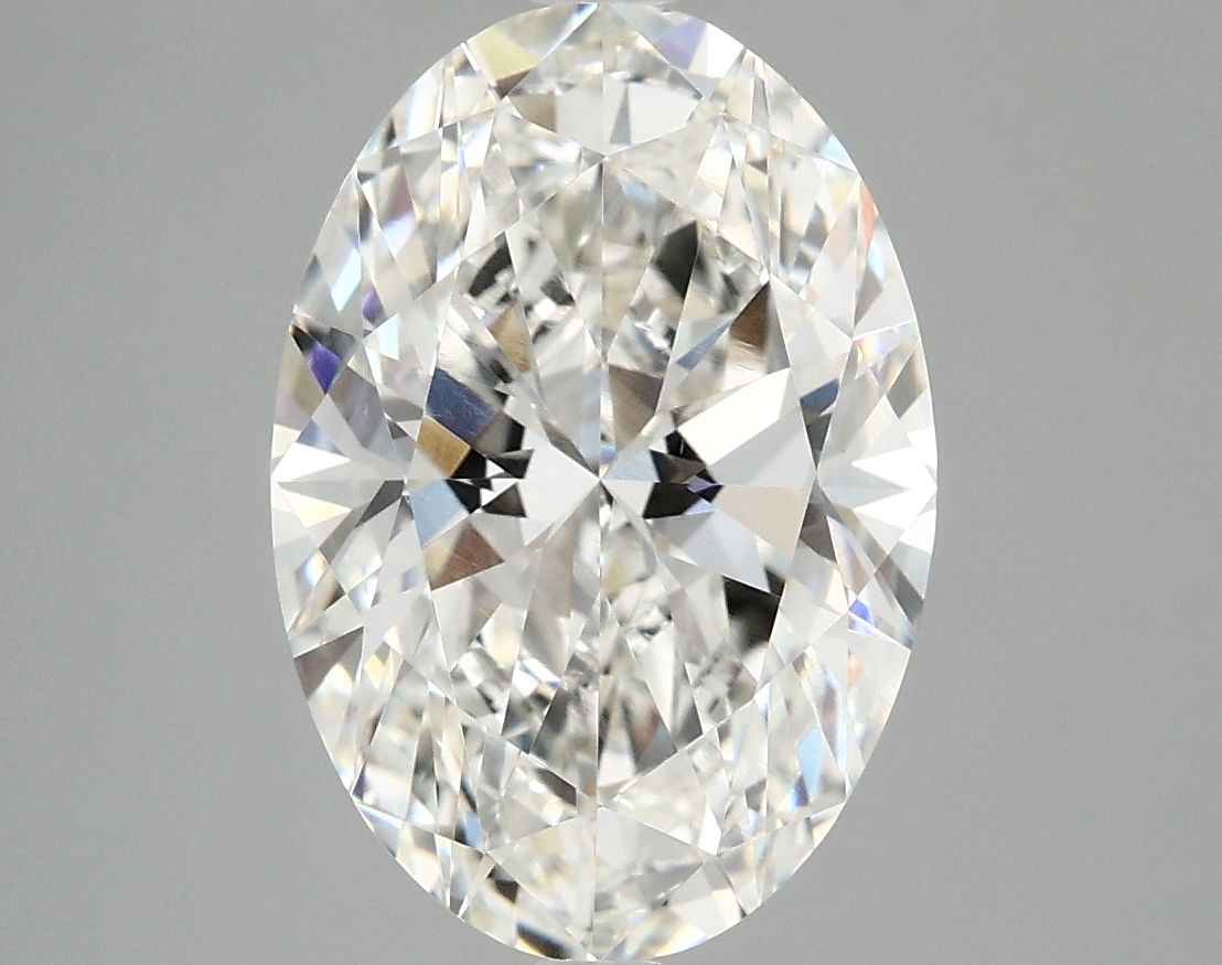 4.10 ct. oval Lab Grown Diamond front image