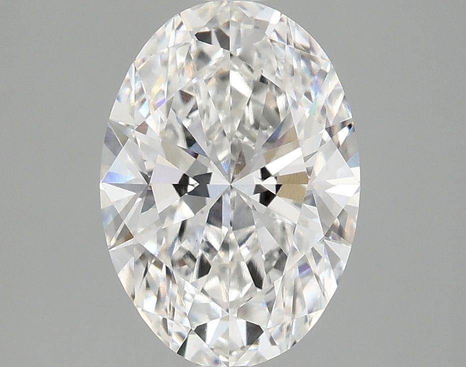 2.10 ct. oval Lab Grown Diamond front image