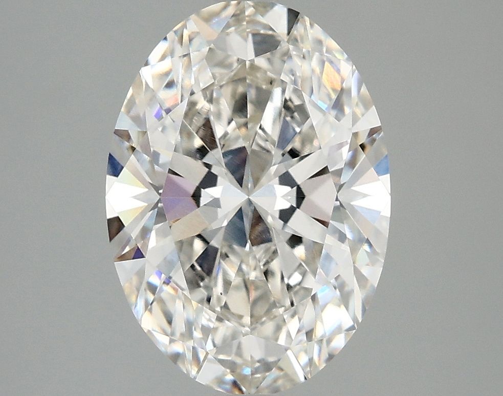 3.06 ct. oval Lab Grown Diamond front image
