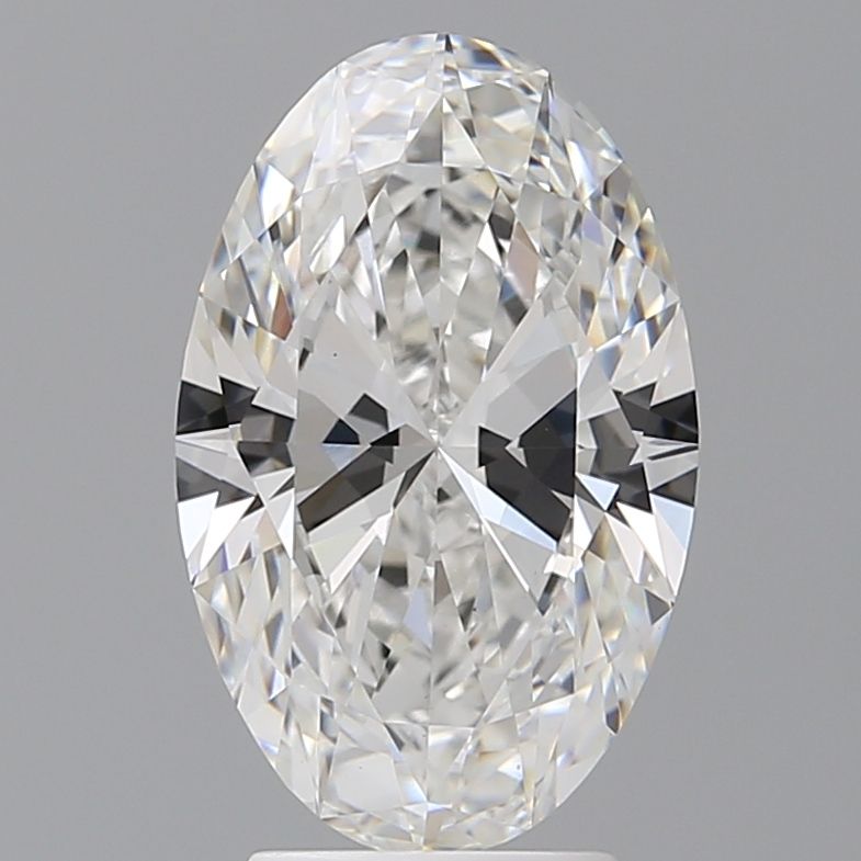 3.58 ct. oval Lab Grown Diamond front image