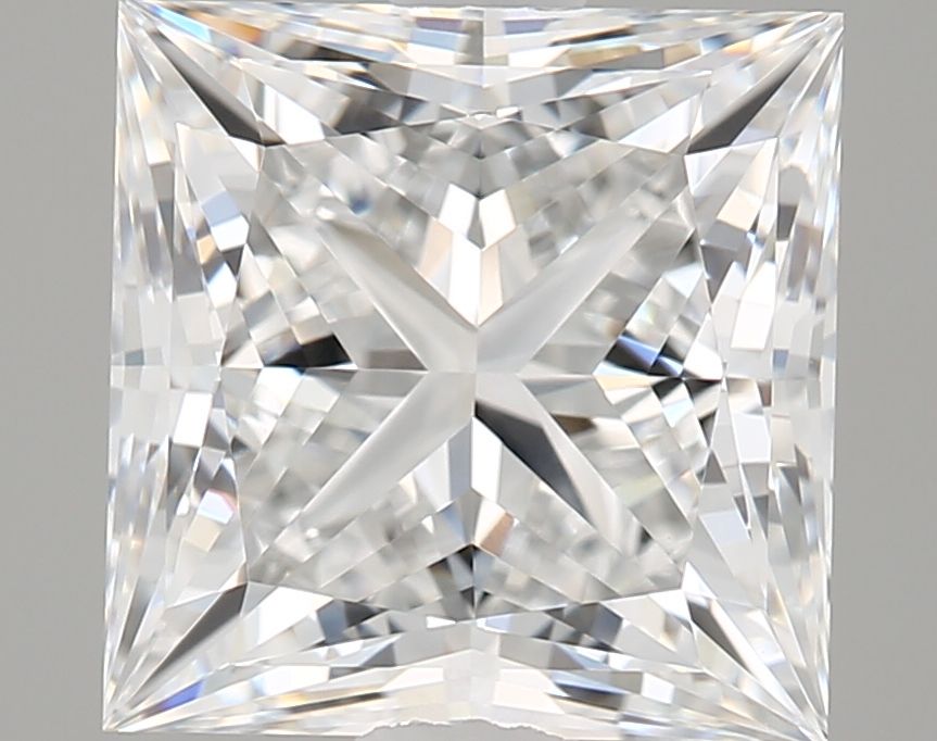 2.08 carat d VVS1 EX Cut IGI princess diamond