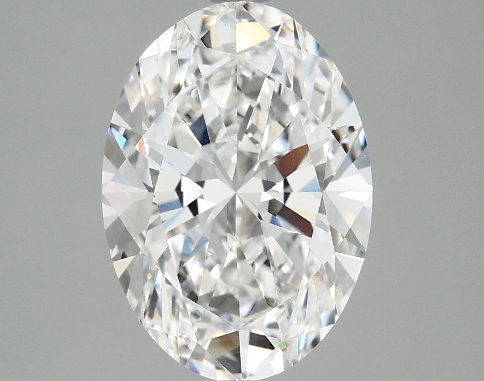 2.92 ct. oval Lab Grown Diamond front image