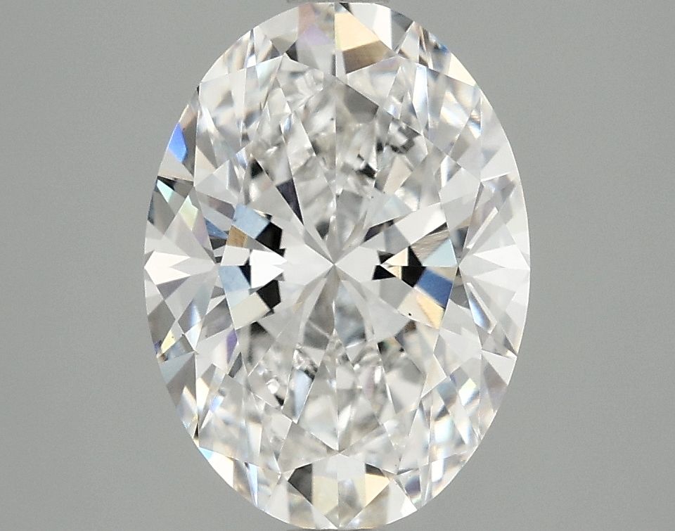 3.04 ct. oval Lab Grown Diamond front image