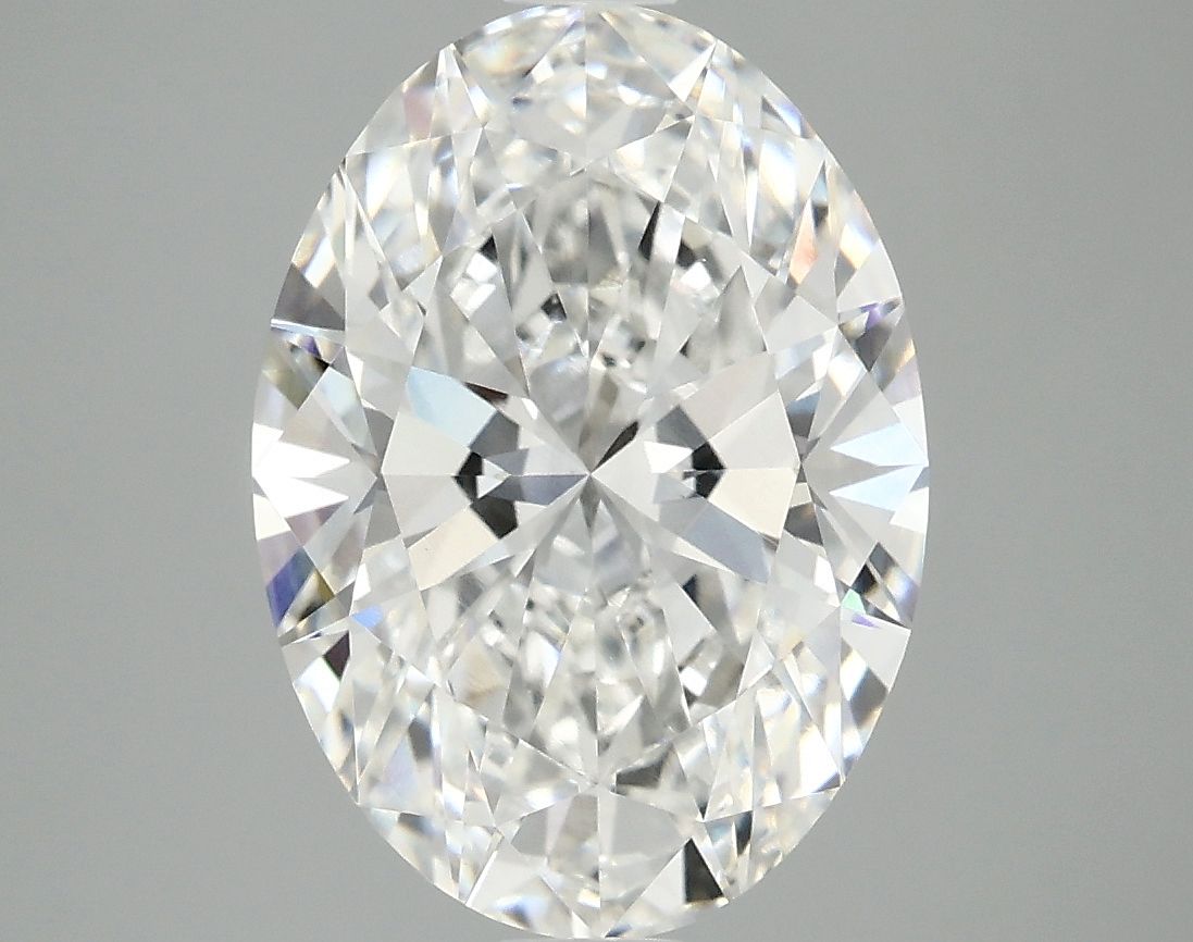3.96 ct. oval Lab Grown Diamond front image