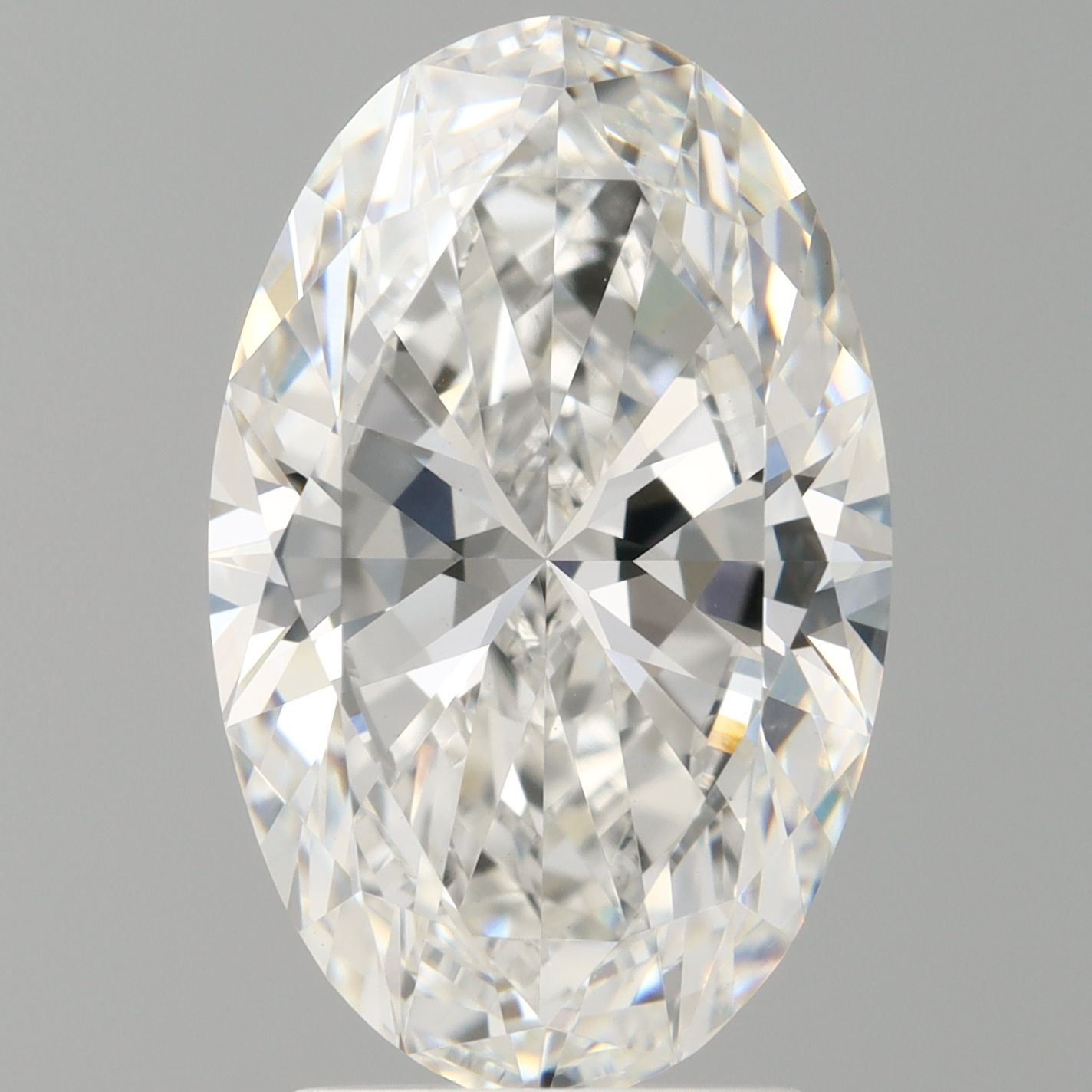 3.09 ct. oval Lab Grown Diamond front image