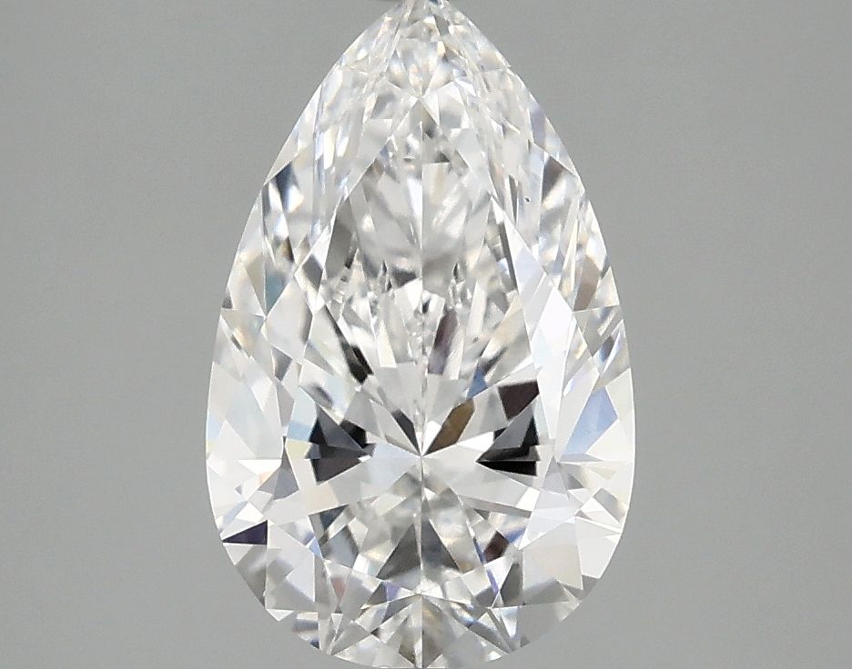 2.10 ct. pear Lab Grown Diamond front image