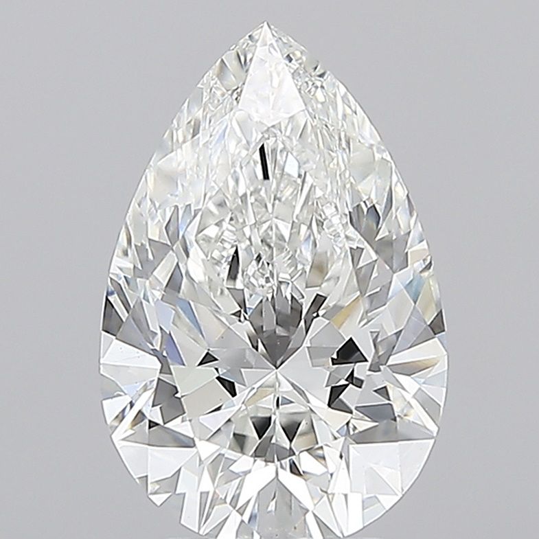 4.11 ct. pear Lab Grown Diamond front image
