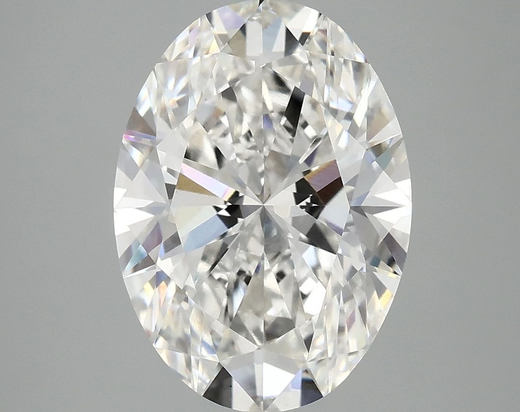 3.94 ct. oval Lab Grown Diamond front image