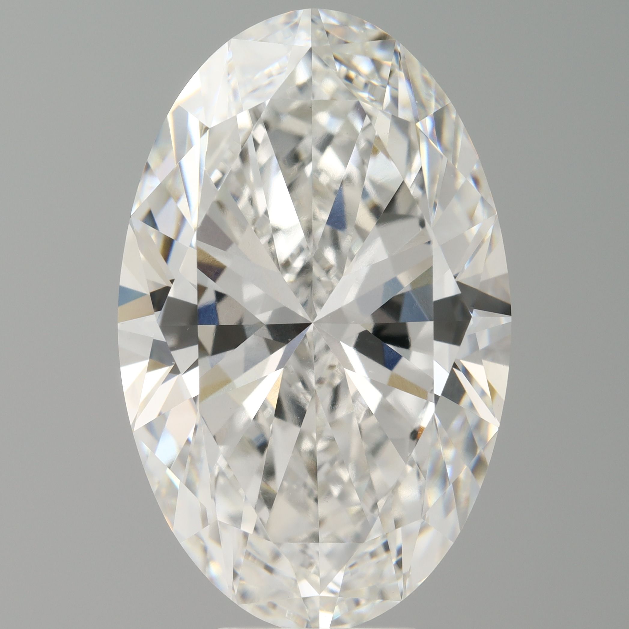 9.55 ct. oval Lab Grown Diamond front image