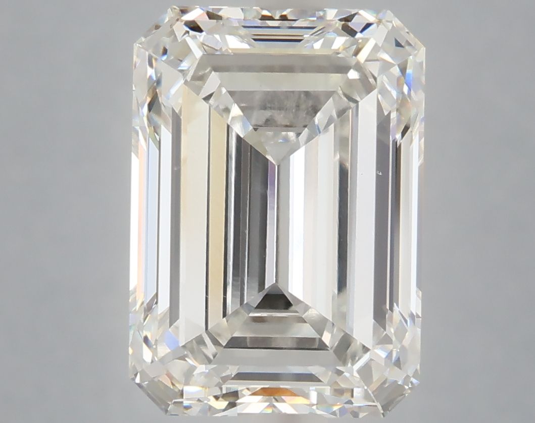 6.03 ct. emerald Lab Grown Diamond front image