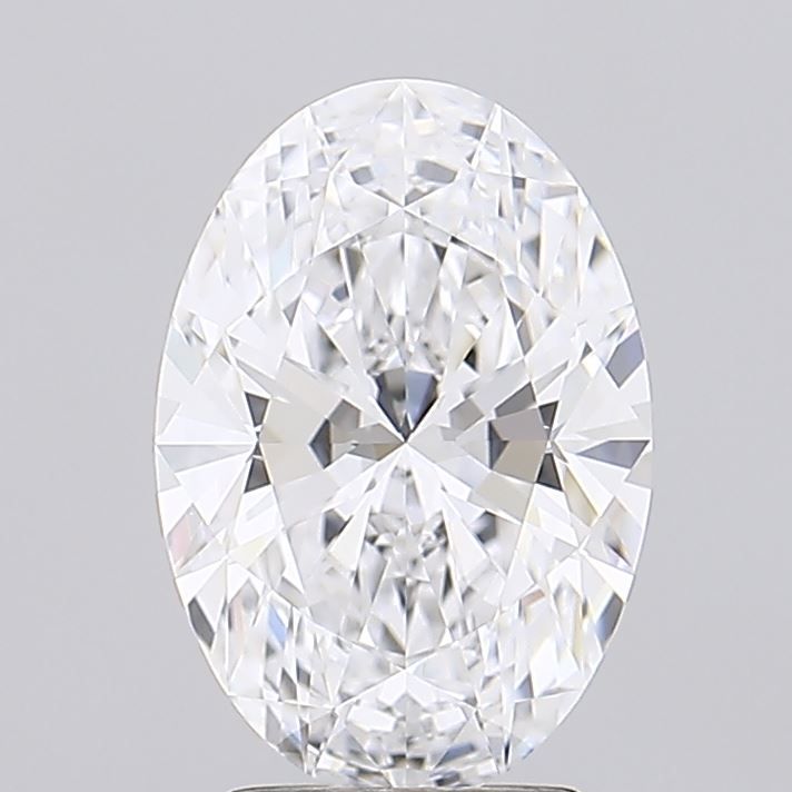2.73 ct. oval Lab Grown Diamond front image