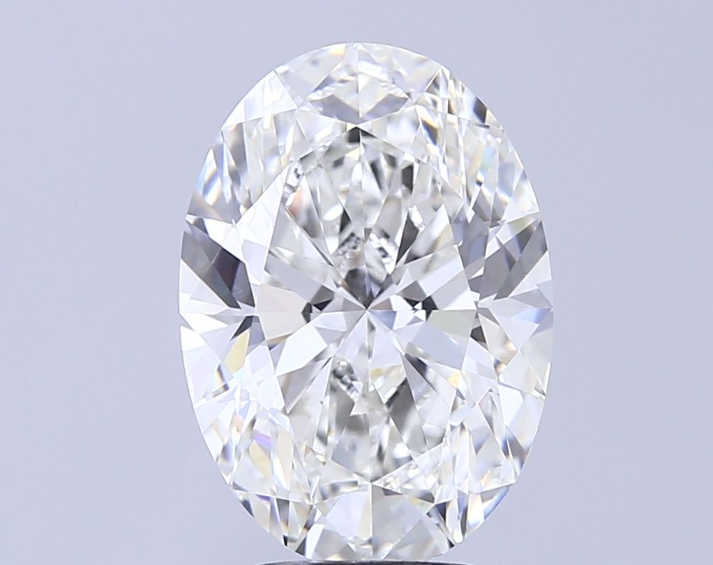 5.02 ct. oval Lab Grown Diamond front image