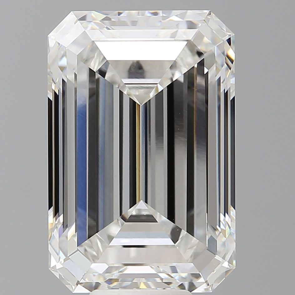 11.53 ct. emerald Lab Grown Diamond front image
