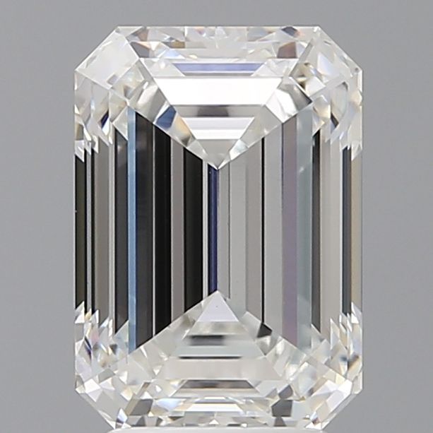 3.55 ct. emerald Lab Grown Diamond front image