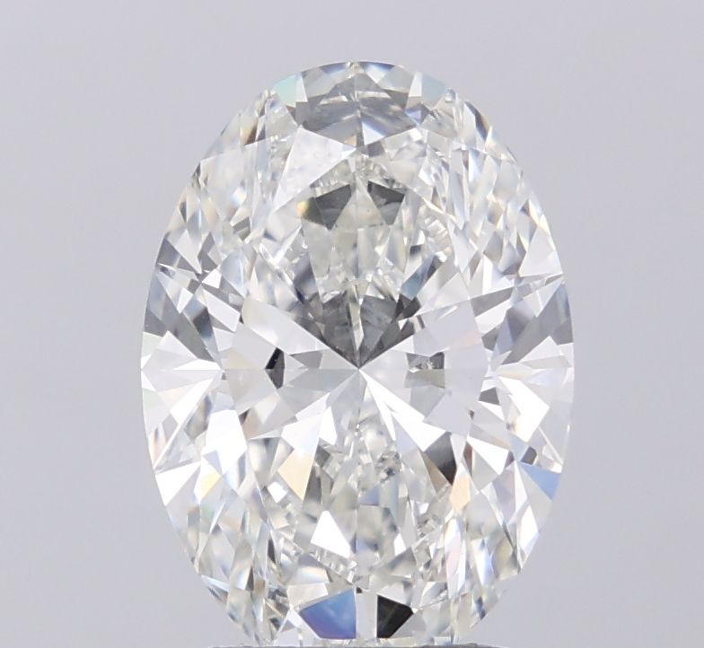4.07 ct. oval Lab Grown Diamond front image