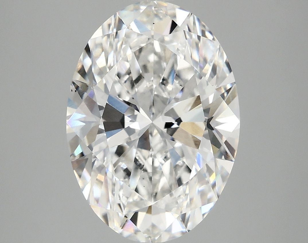 3.93 ct. oval Lab Grown Diamond front image