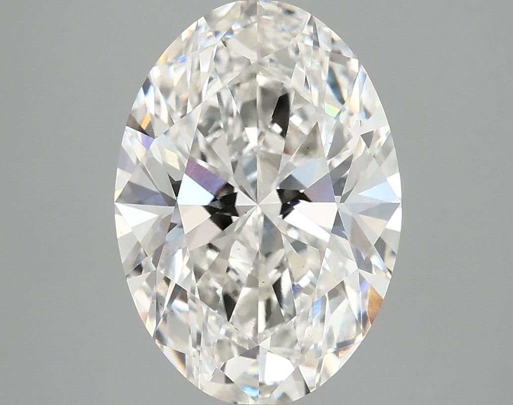 3.86 ct. oval Lab Grown Diamond front image