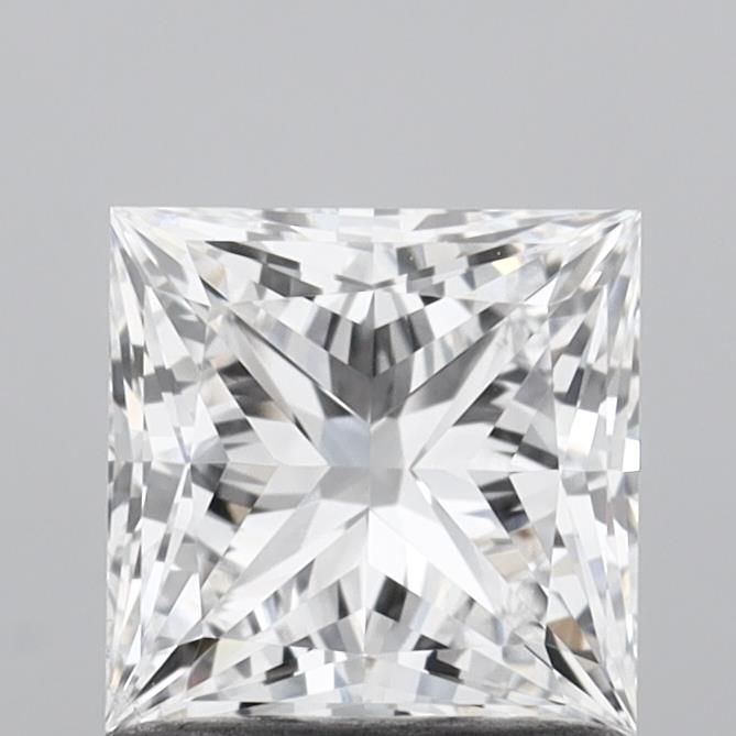 1.1 ct lab-grown Princess Diamond
