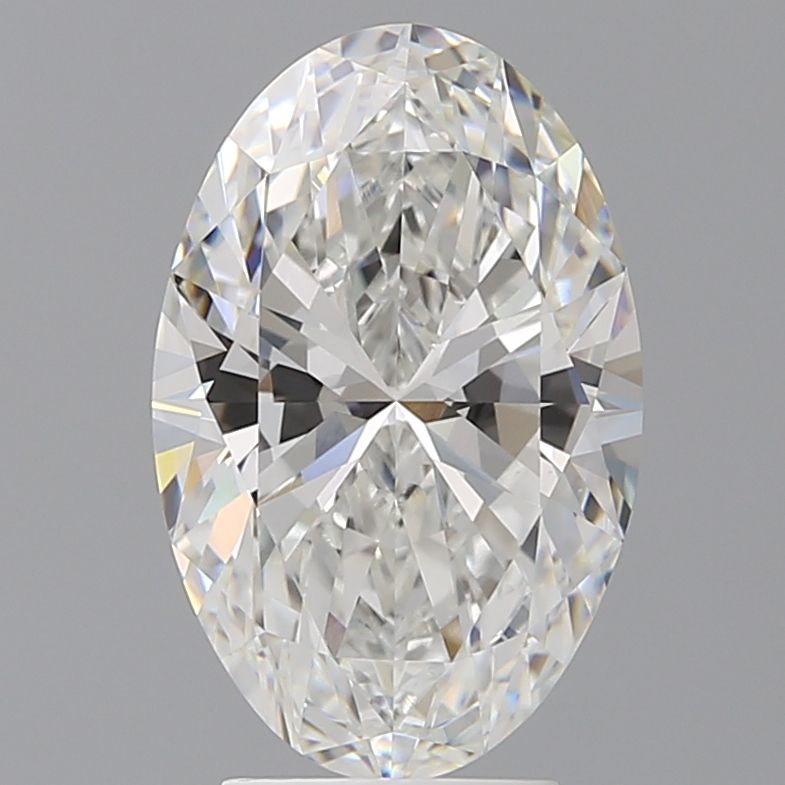 4.07 ct. oval Lab Grown Diamond front image