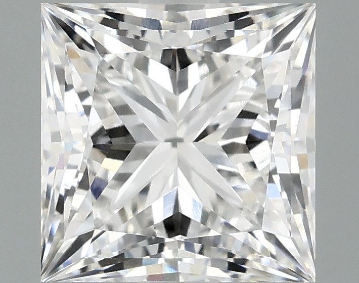 2.10 ct. princess Lab Grown Diamond front image