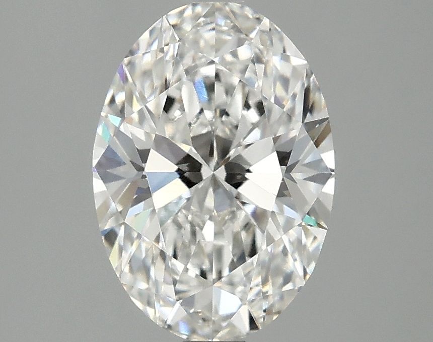 2.01 ct. oval Lab Grown Diamond front image