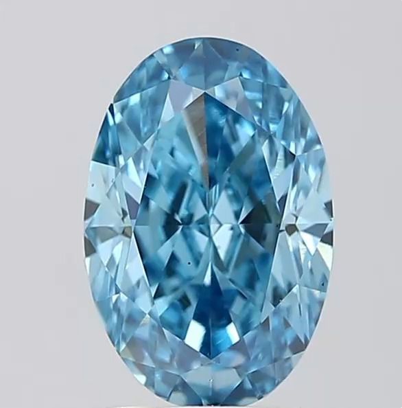 2.00 ct. oval Lab Grown Diamond front image