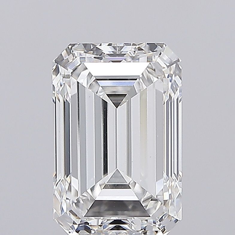 5.01 ct. emerald Lab Grown Diamond front image