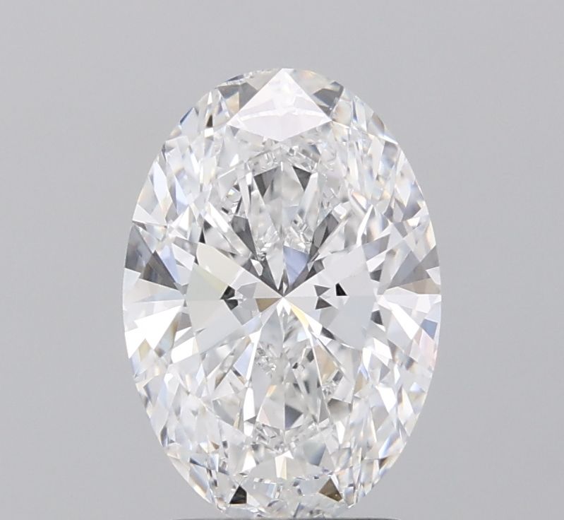 2.08 ct. oval Lab Grown Diamond front image