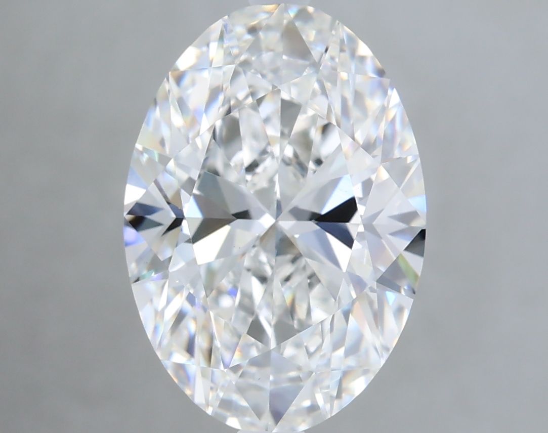 4.06 ct. oval Lab Grown Diamond front image