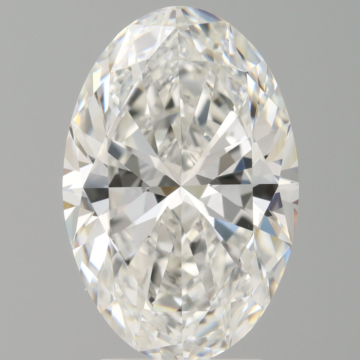 3.52 ct. oval Lab Grown Diamond front image