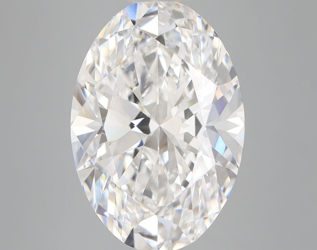 5.10 ct. oval Lab Grown Diamond front image