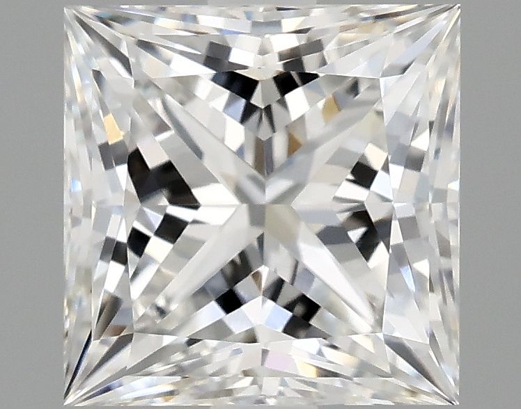 2.10 ct. princess Lab Grown Diamond front image