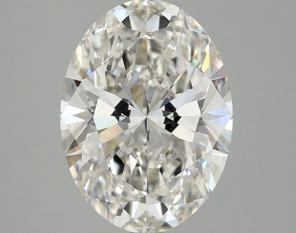 3.10 ct. oval Lab Grown Diamond front image
