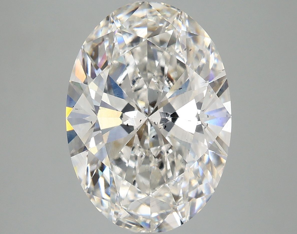 5.05 ct. oval Lab Grown Diamond front image